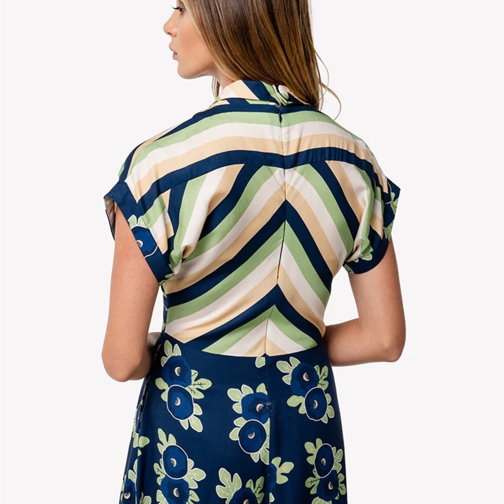 LOULOU DAMOUR FIGUIERA Maxi Floral Dress Small - Picture 3 of 4